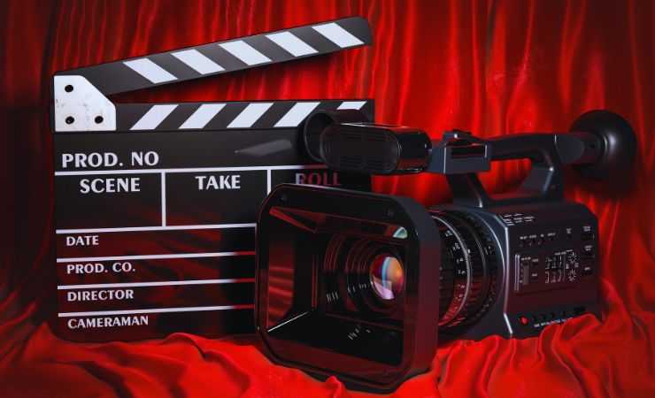 telecamera e ciak